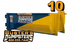 BUSTER DUMPSTERS 10 yard